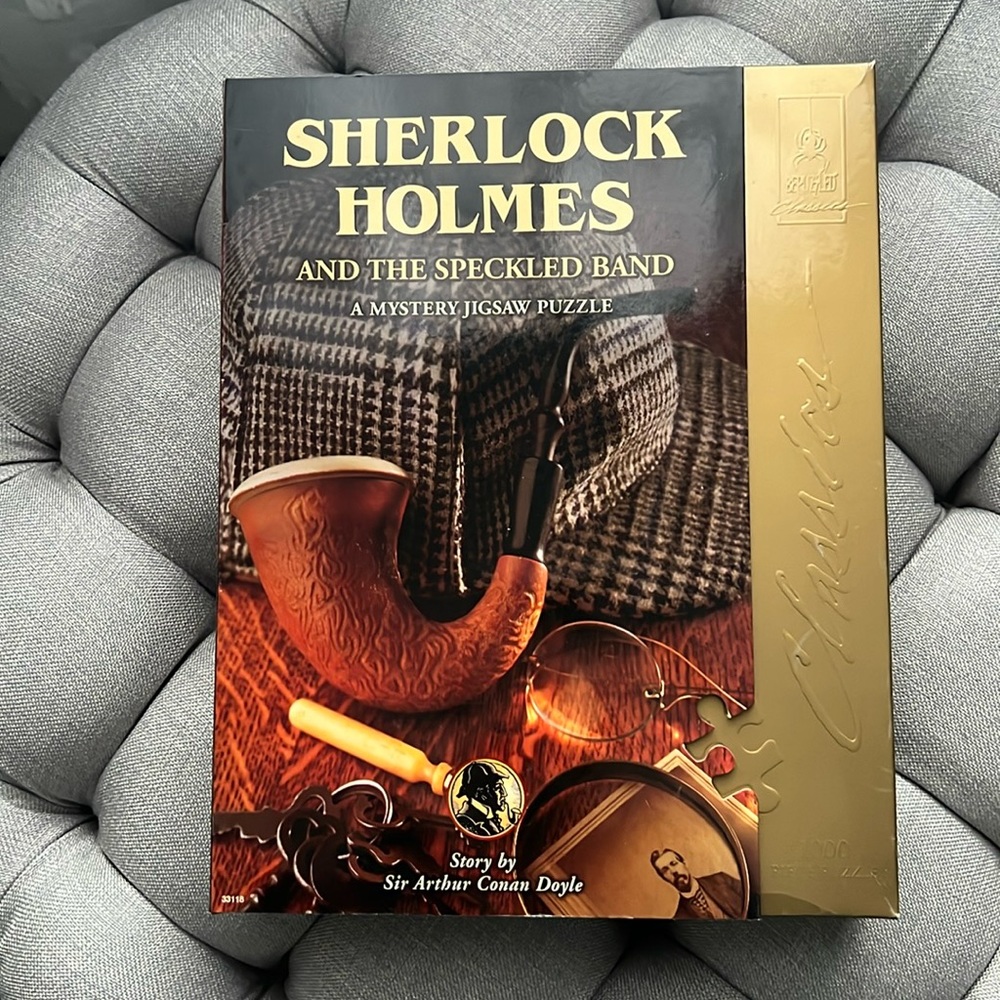 Sherlock Holmes Mystery Jigsaw Puzzle 1000 Pieces